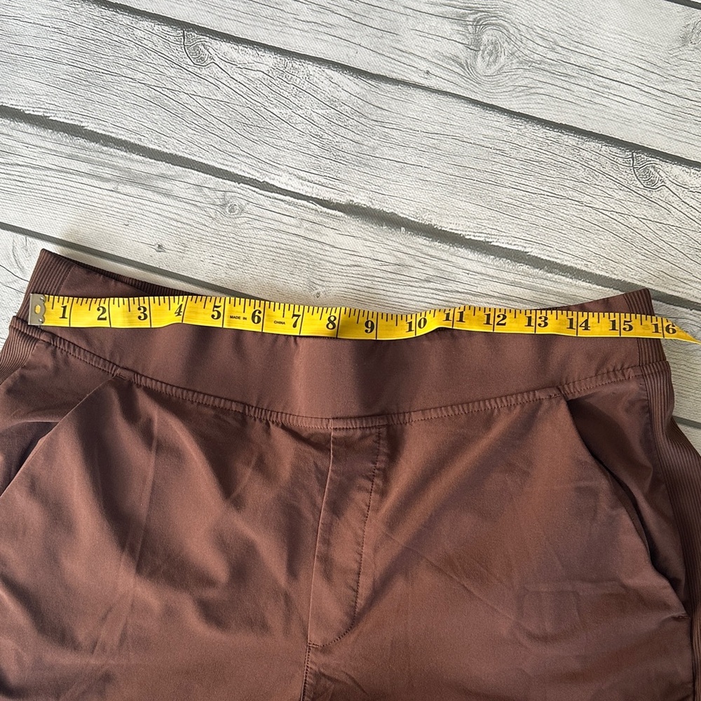 Athleta Chocolate Brown Brooklyn Ankle Pant Size 12 - Picture 10 of 10